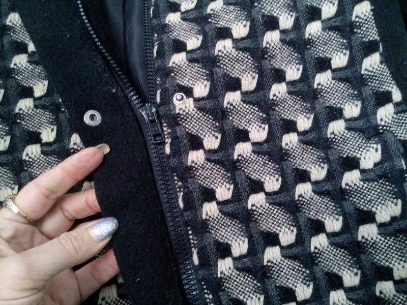 Retto Винтаж! пальто шерстяное с натуральным мехом енот курточка