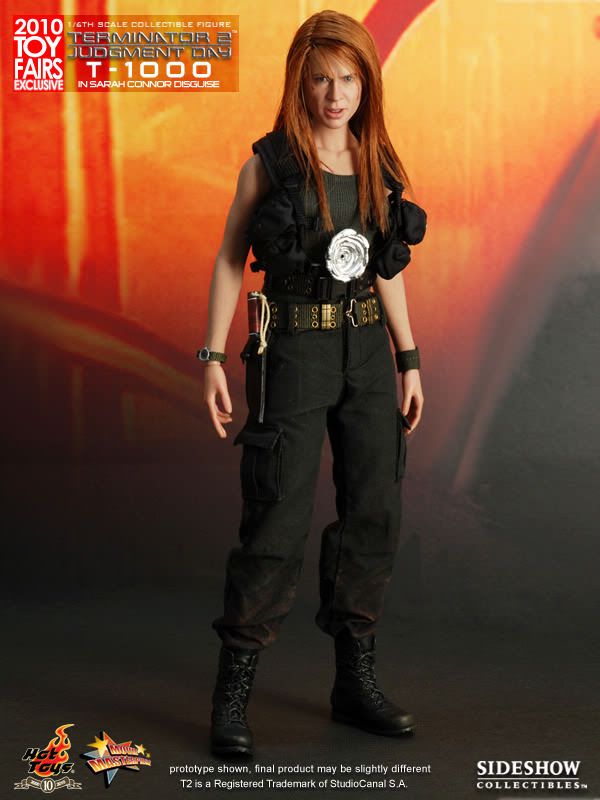 Фигурка 1/6 hot toys mms 125 TERMINATOR 2 T-1000 SARAH CONNOR DISGUISE