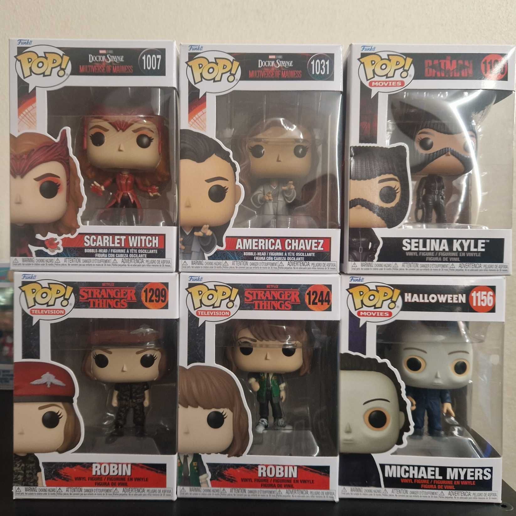 Vários FunkoPop para vender