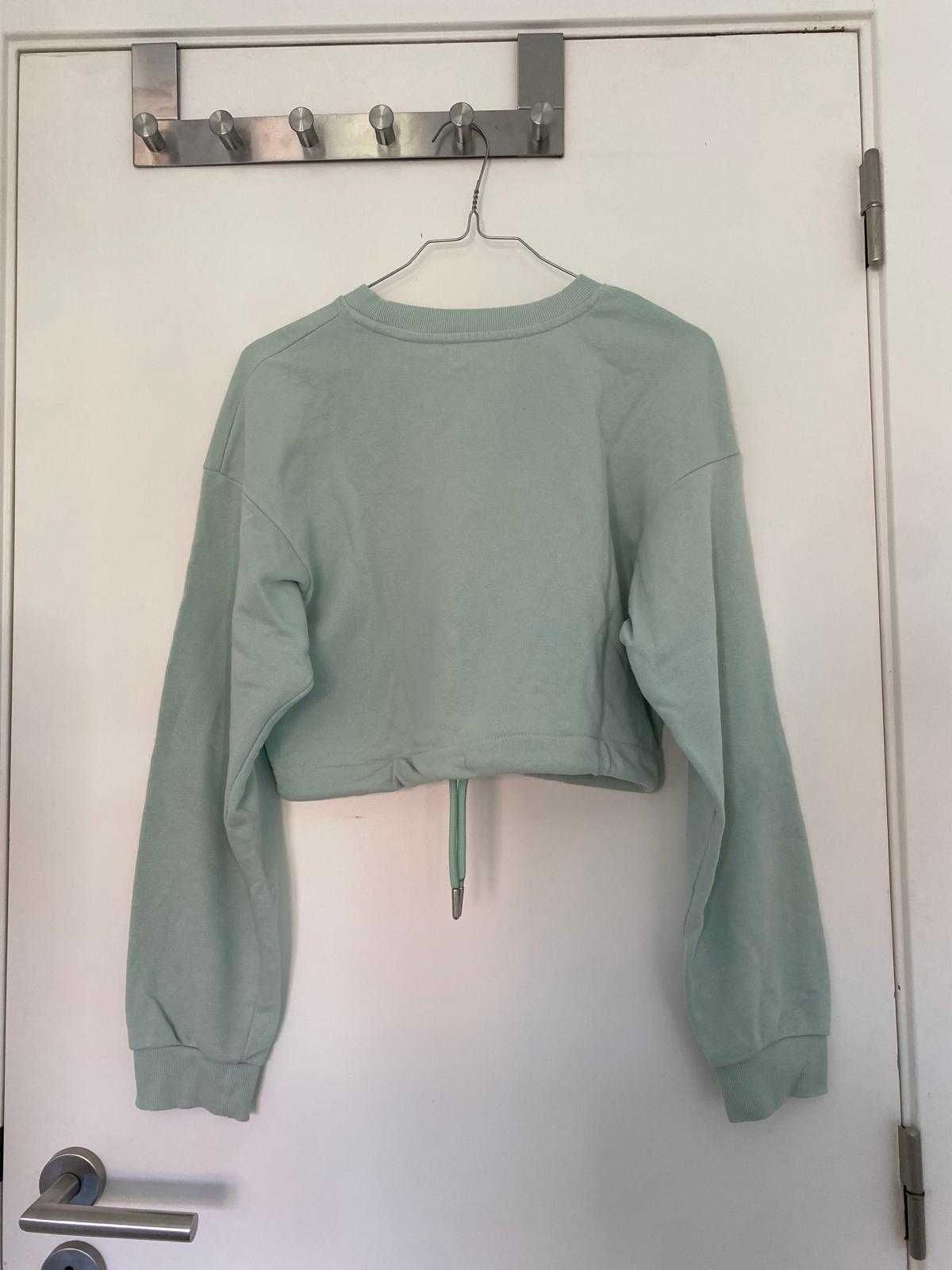 Camisola verde Bershka