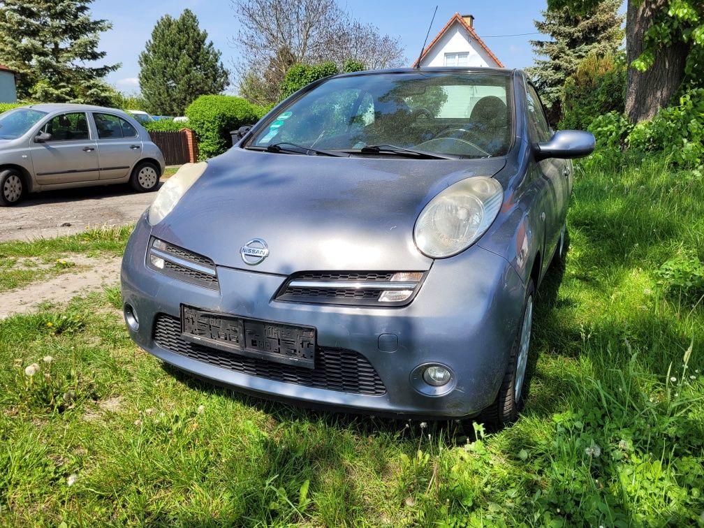 Nissan Micra 1.4 Benzyna 88 KM Cabrio Klimatyzacja Z Niemiec Okazja