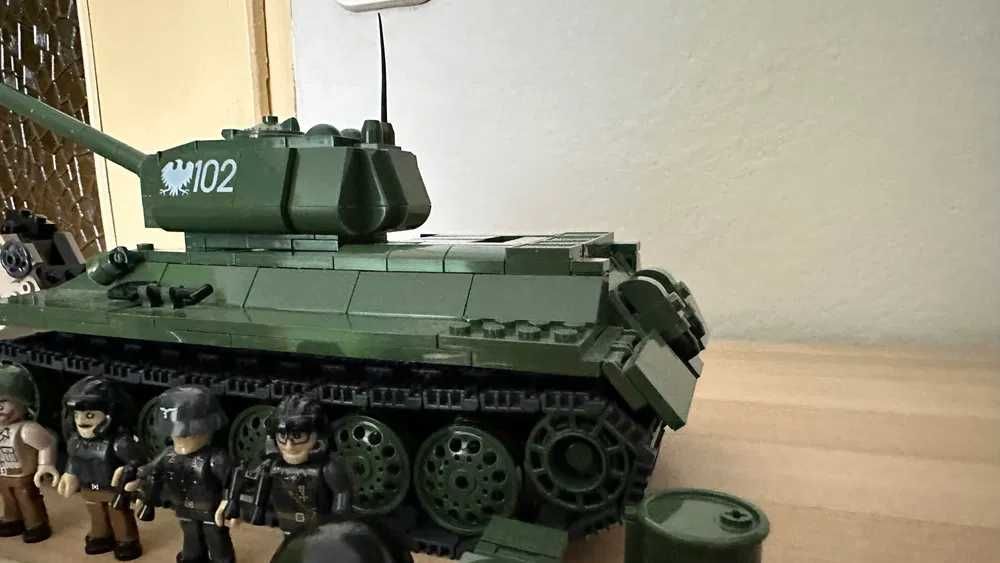 Klocki Cobi Czołg T34 Rudy 102 - Wersja Limitowana
