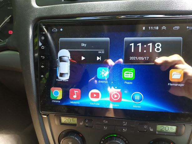 Skoda Octavia A5 Tour SuperB android магнитола