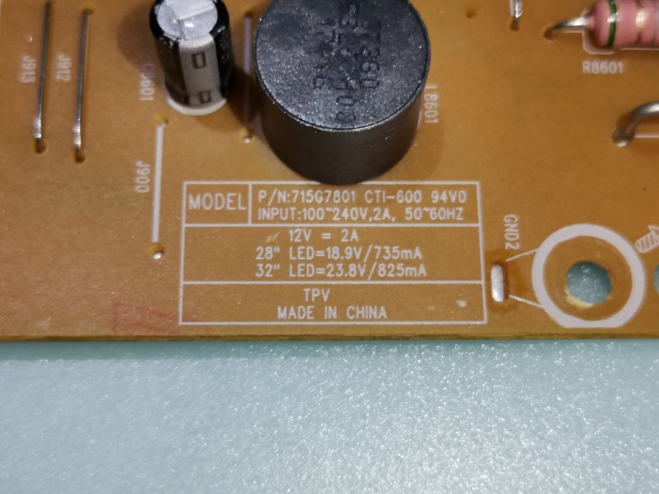 Fonte de alimentação LG 715G7801-P01-W04-0H2H