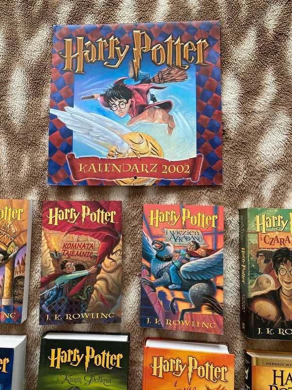 Kolekcja książek „Harry Potter” Pierwsze Wydanie (Tom 1-7), + Gratis