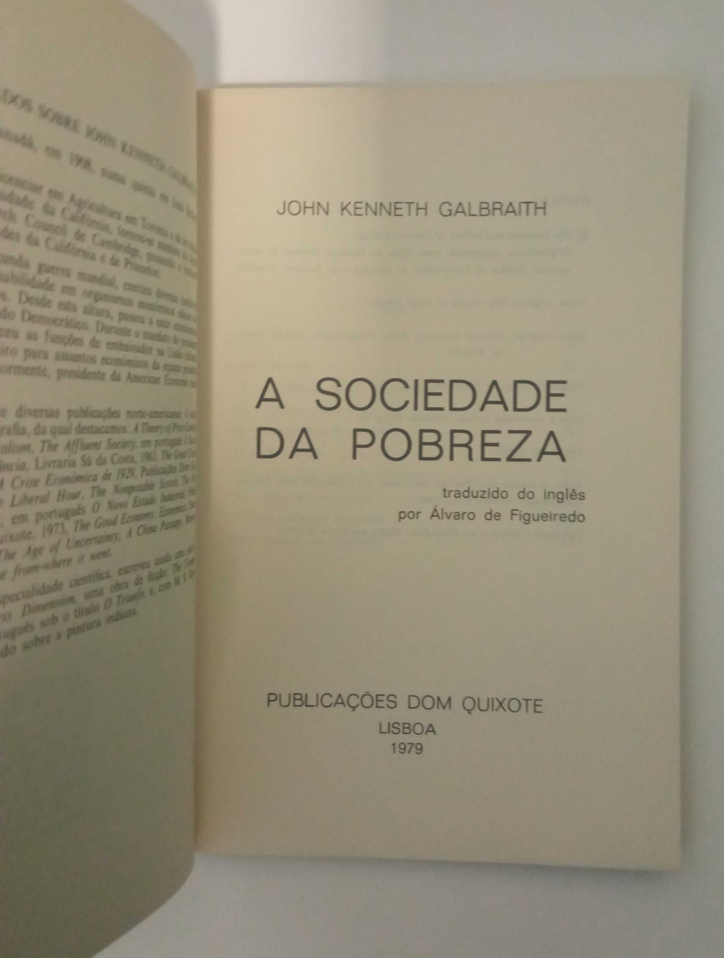 Diversos: A Sociedade da Pobreza, de John Kenneth Galbraith