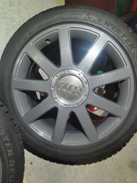 Alufelgi audi vw seat 17' opony zimowe