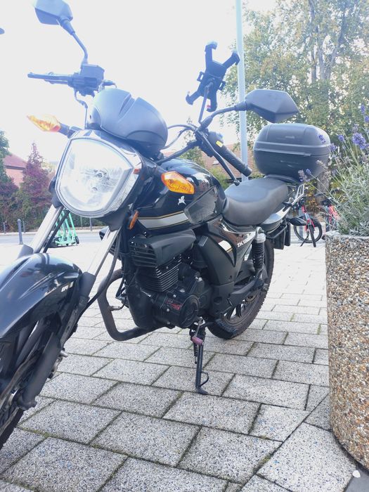 Motocykl Romet ZK125FX, gotowy do jazdy