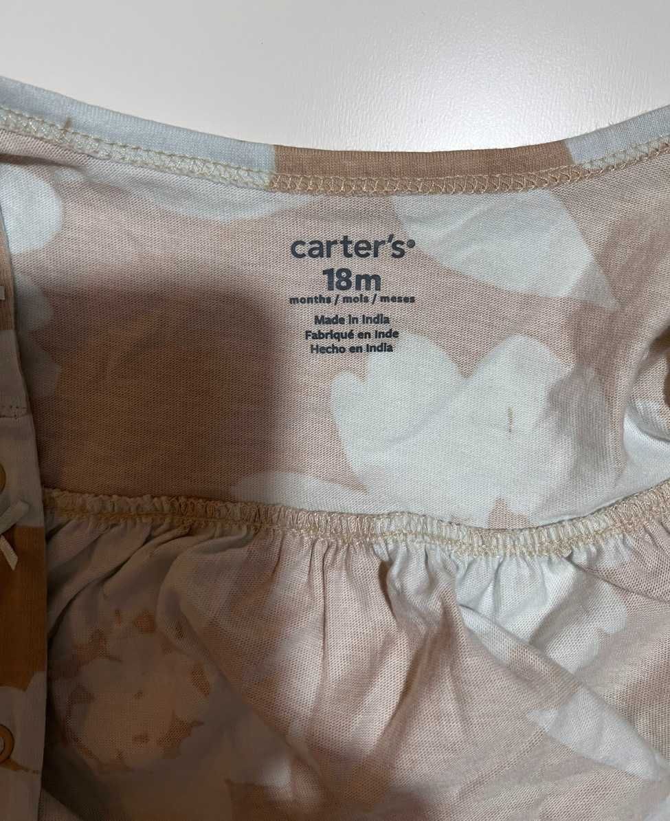 Carter's - Macacão Floral - 18 meses
