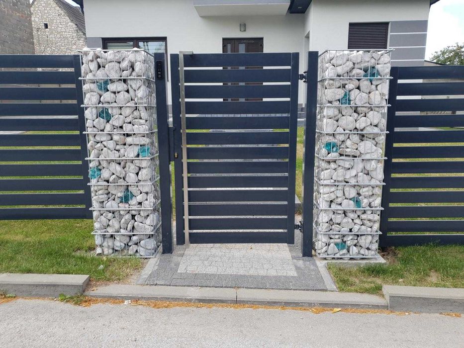 Tanio Ogrodzenia panelowe 3D Kompleksowo Wycena Transport Montaż