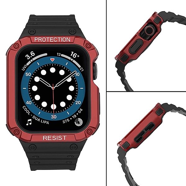 Protect Strap Band opaska z etui do Apple Watch 7 / 6 / 5 / 4 / 3 / 2