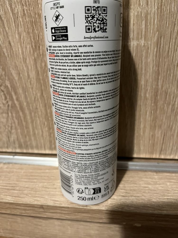 Pianka do wlosow Tecni Art full volume extra L’Oreal