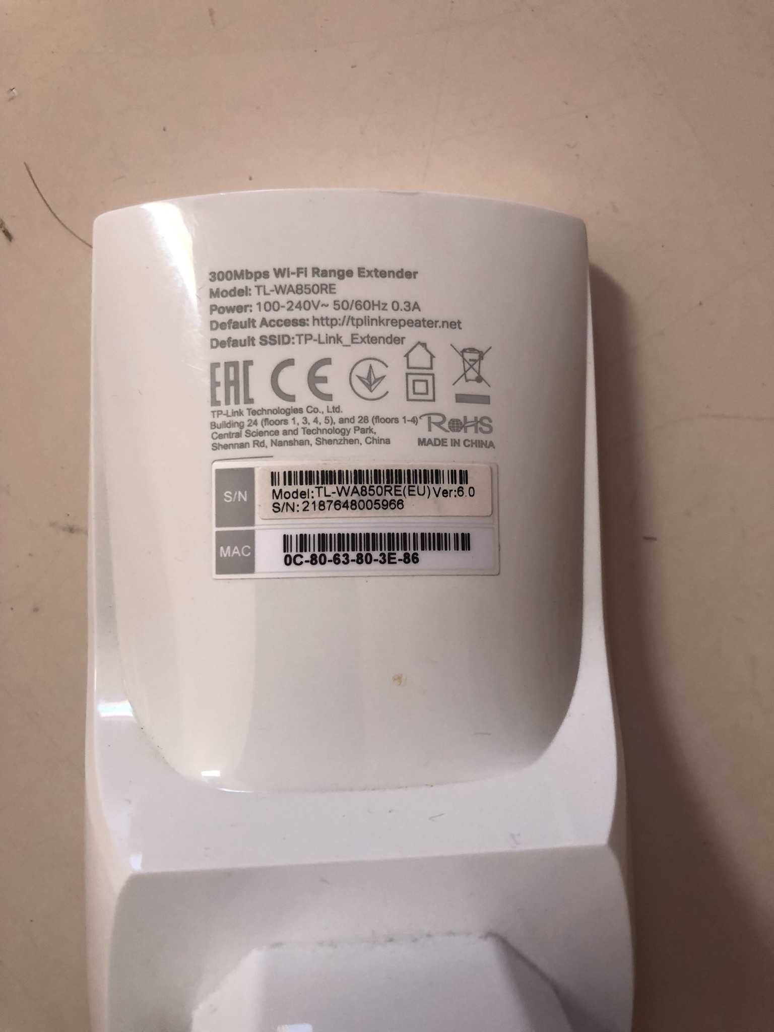 TP-link Extensor alcance Wi-Fi de 300 Mbps