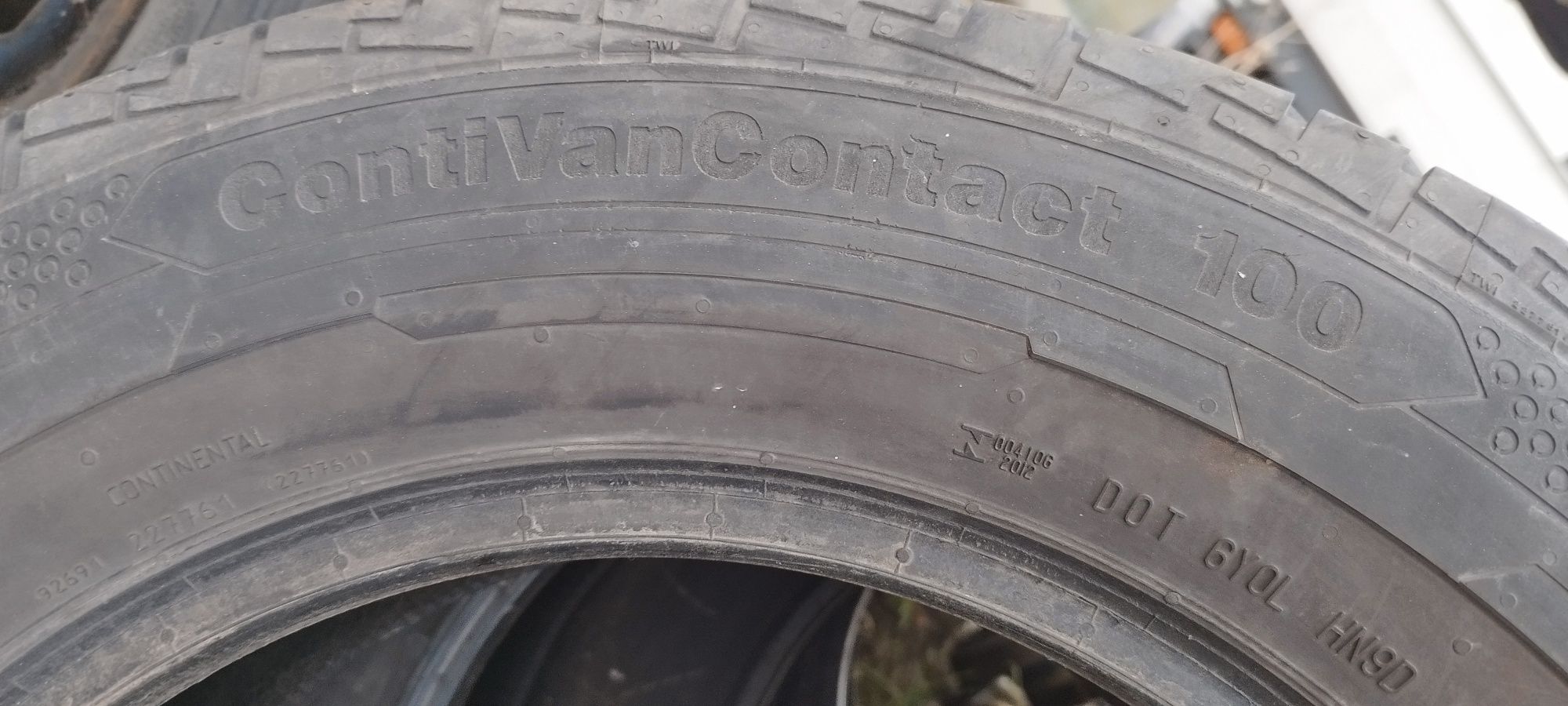 Opony 215/65R/16C ContiVanContact 100. Cena za komplet