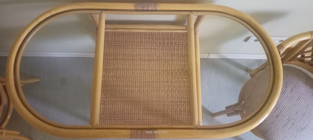 Комплект мебели из натурального ротанга