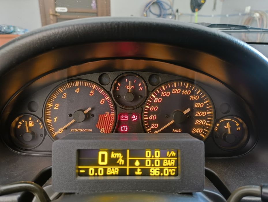 UKP Pro Reveltronics Wyświetlacz parametrów, Zegar doładowania, oleju