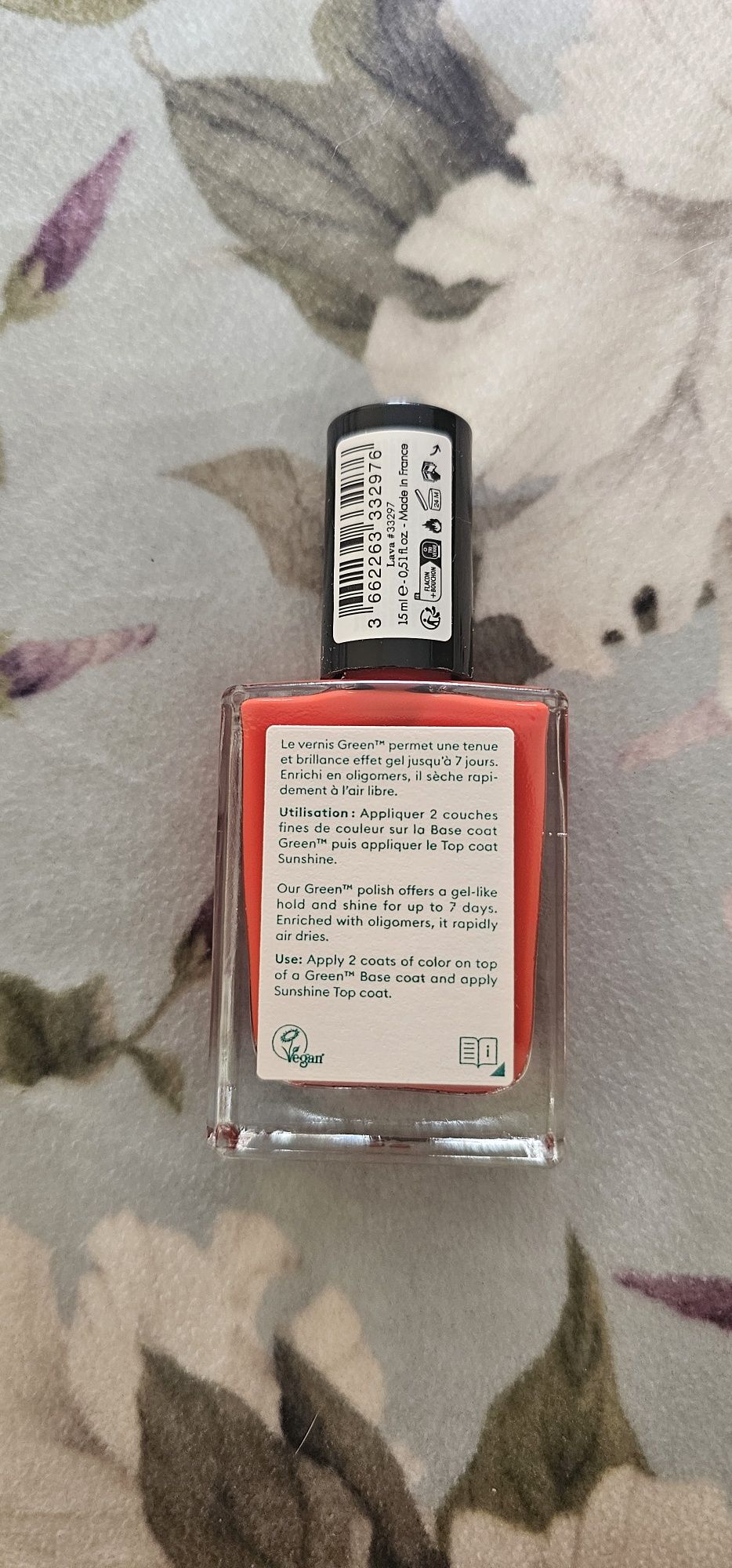 Lakier do paznokci Manucurist Green "Lava"