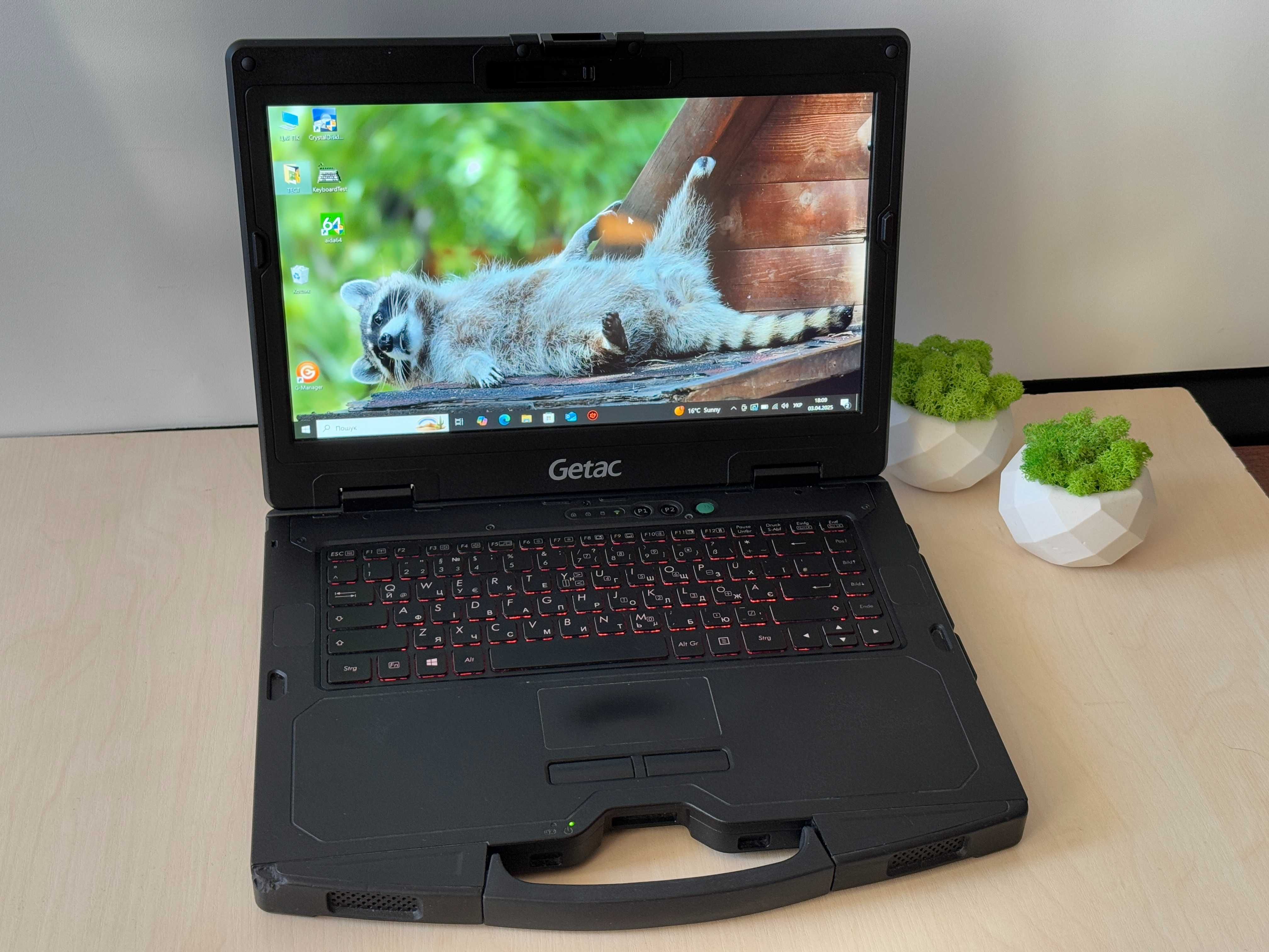 Getac S410 G3 i5-8365U/32/512/FHD IPS/LTE захищений ноутбук ЗСУ (№7)