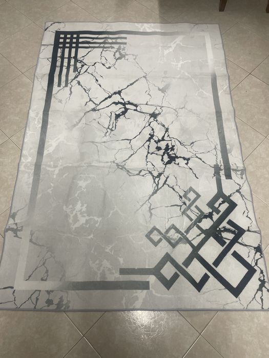 2 Tapetes cinza claro