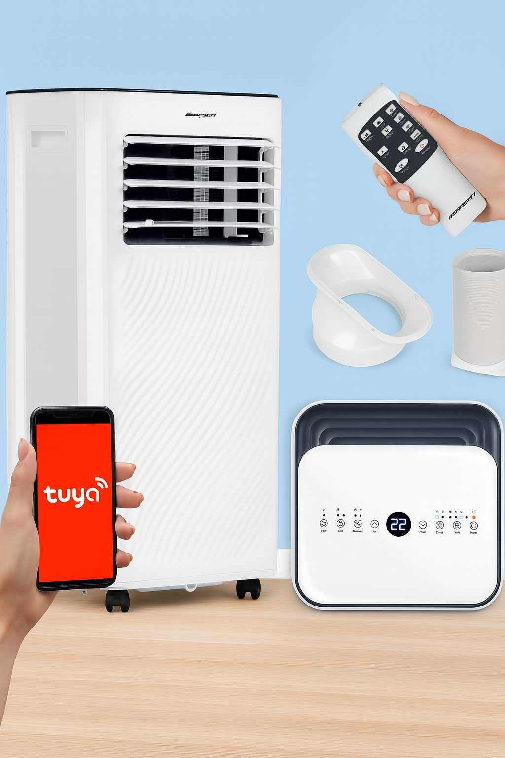 Мини-кондиционер комнатный Berdsen BD-582 для комнат до 30 м² 9000 BTU