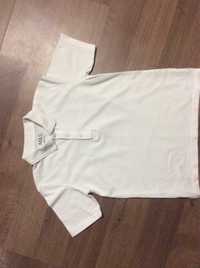Белая рубашка M&S 100 % хлопок 7-8 лет