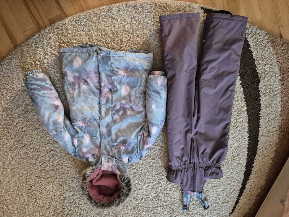 Зимовий комплект-куртка і комбенізрн Lenne,для дівчинки, 128 рост