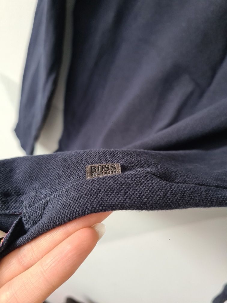 Bluzka na długi rękaw Hugo Boss