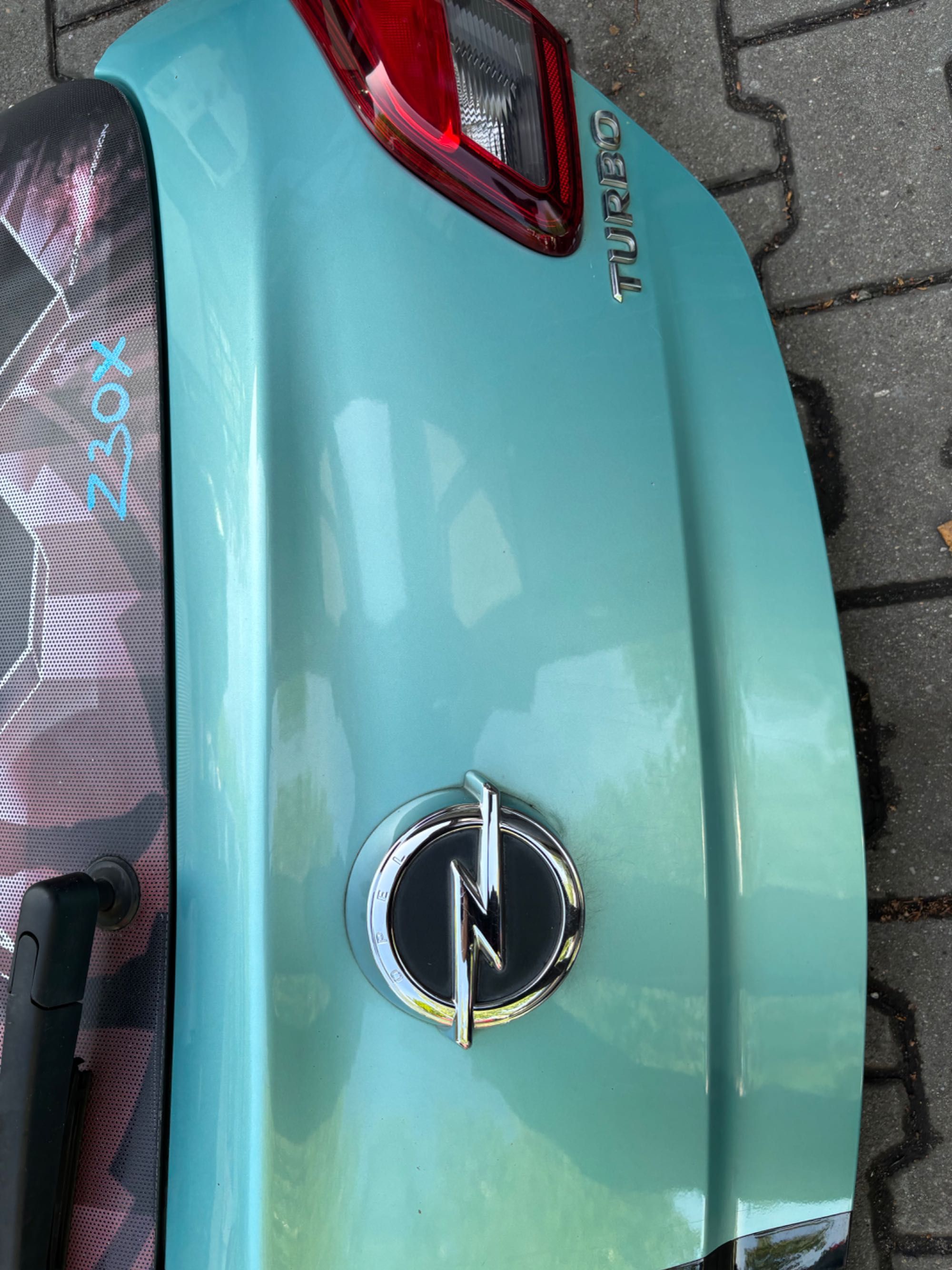 Klapa Tył tylna kompletna Opel Corsa E Z30X 3D