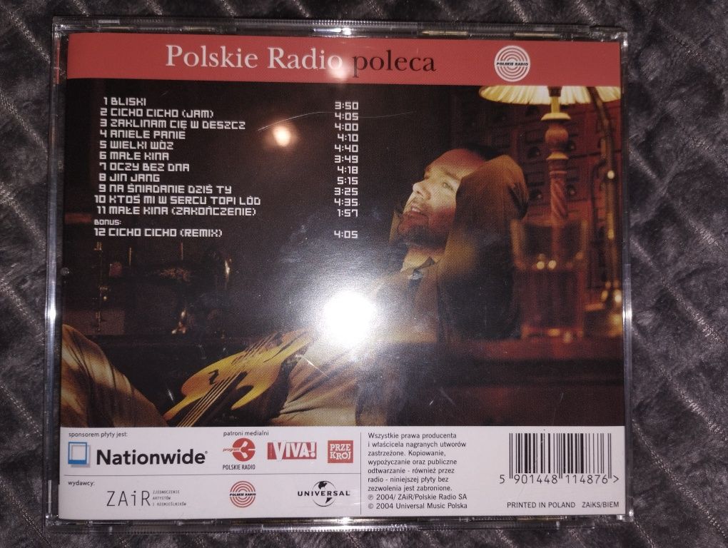 Płyta CD Anna Serafińska Ciepło zimno piosenki Tomasza Gąssowskiego