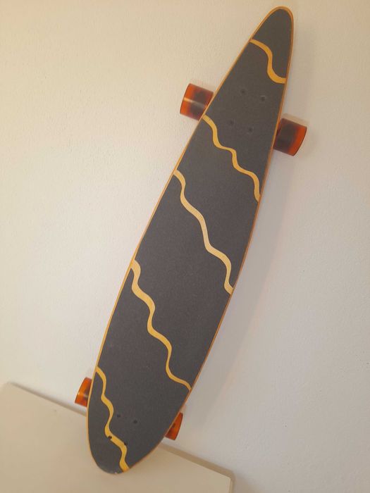 Bundle 2 Longboards Custom Pintados à Mão: Koi Zen + Tribal Arte!