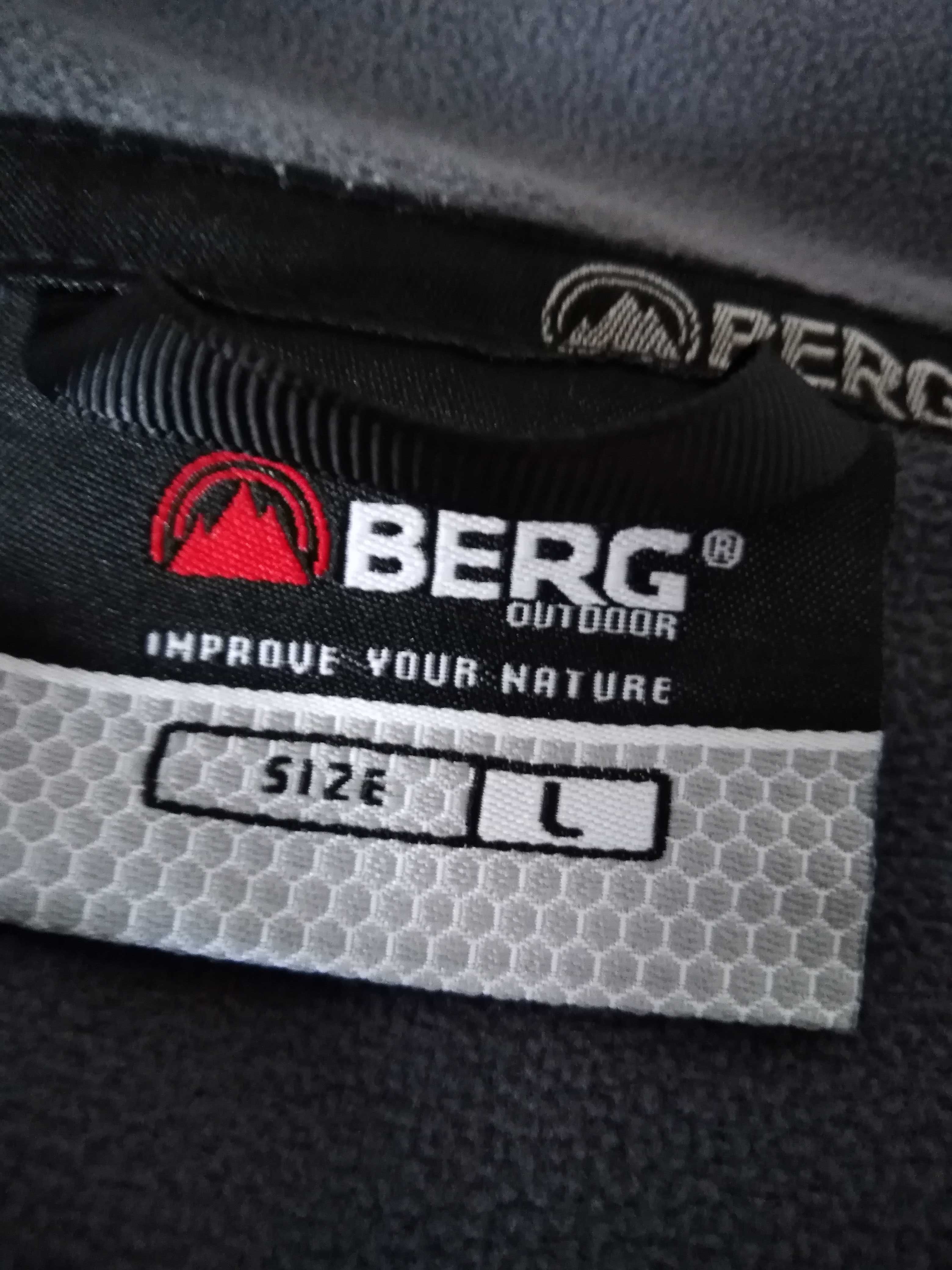Casaco Negro Berg Outdoor L