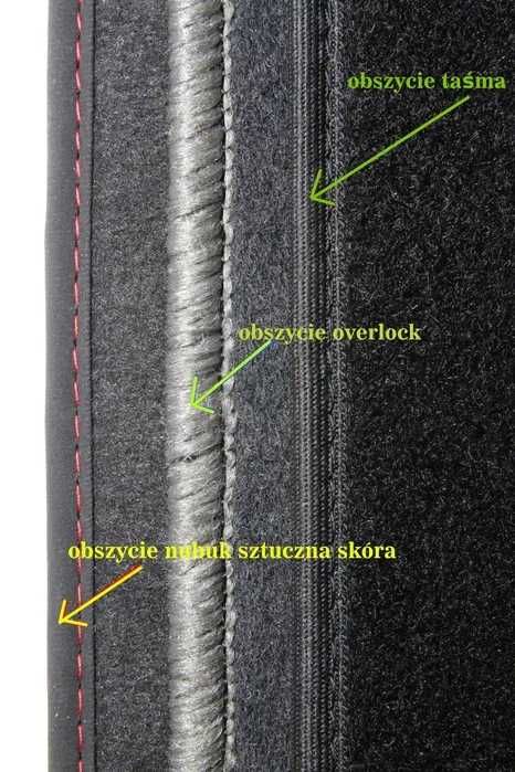 Dywaniki samochodowe - welurowe i filcowe - na wymiar - dobra jakość
