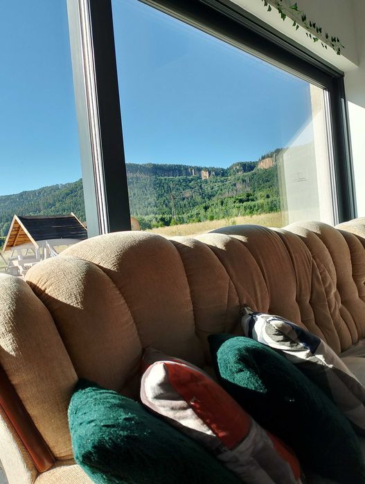 Chata Otulina dom w górach z wiatą biesiadną, balią, sauną, Radków