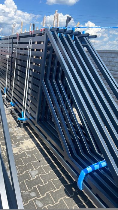 Bramy palisady od reki 4m 5m przesuwne transport
