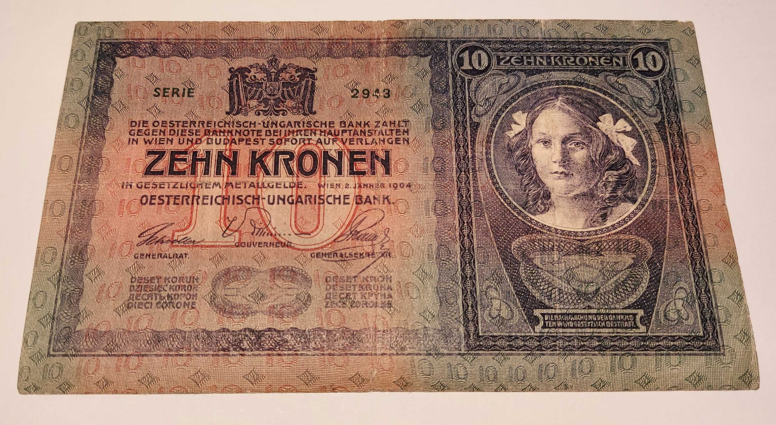 Austria 10 Kronen 1904  (10 крон 1904 года Австро-Венгрия)