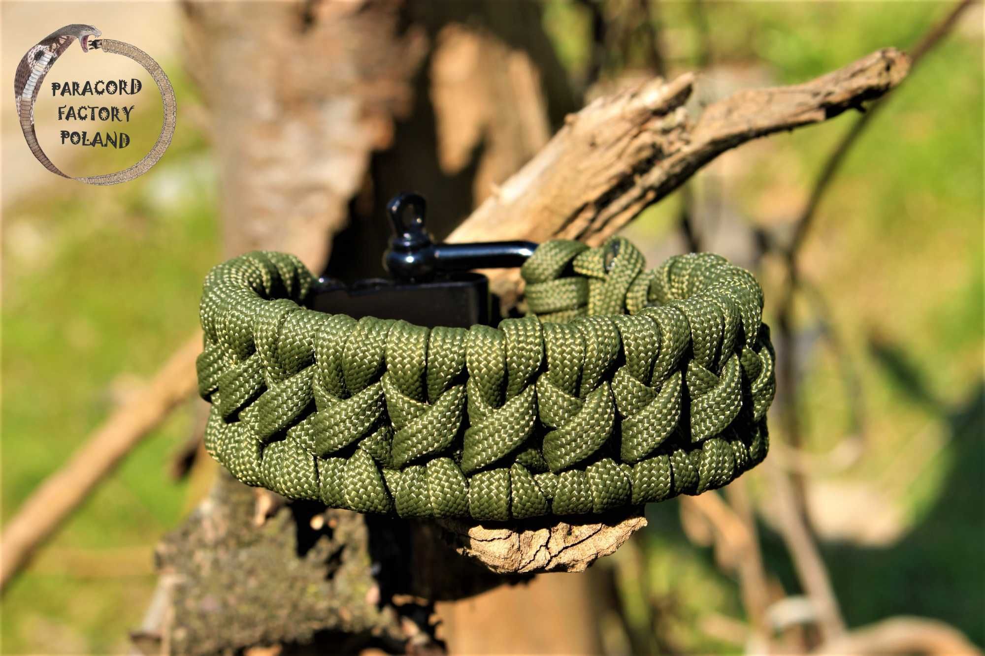 Bransoletka survivalowa T-Rex paracord