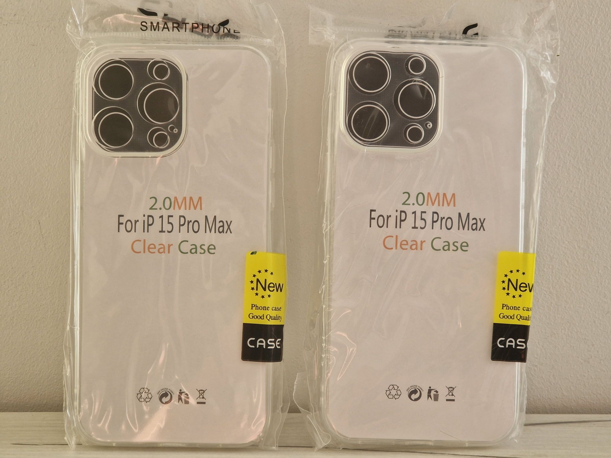 Back Case 2 mm Perfect do IPHONE 15 PRO MAX Przezroczysty