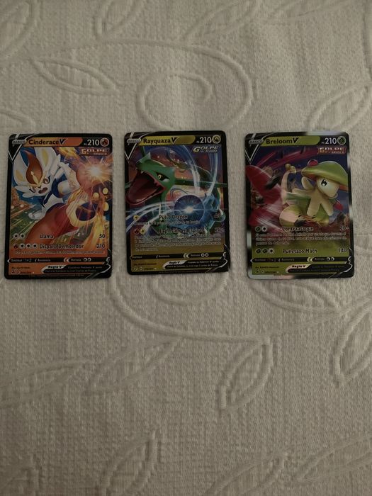 3 cartas especiais pokémon