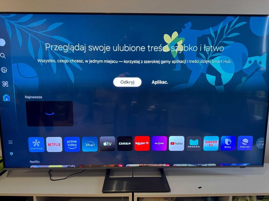 Telewizor SAMSUNG 65" QLED 4K 120Hz Tizen HDMI 2.1