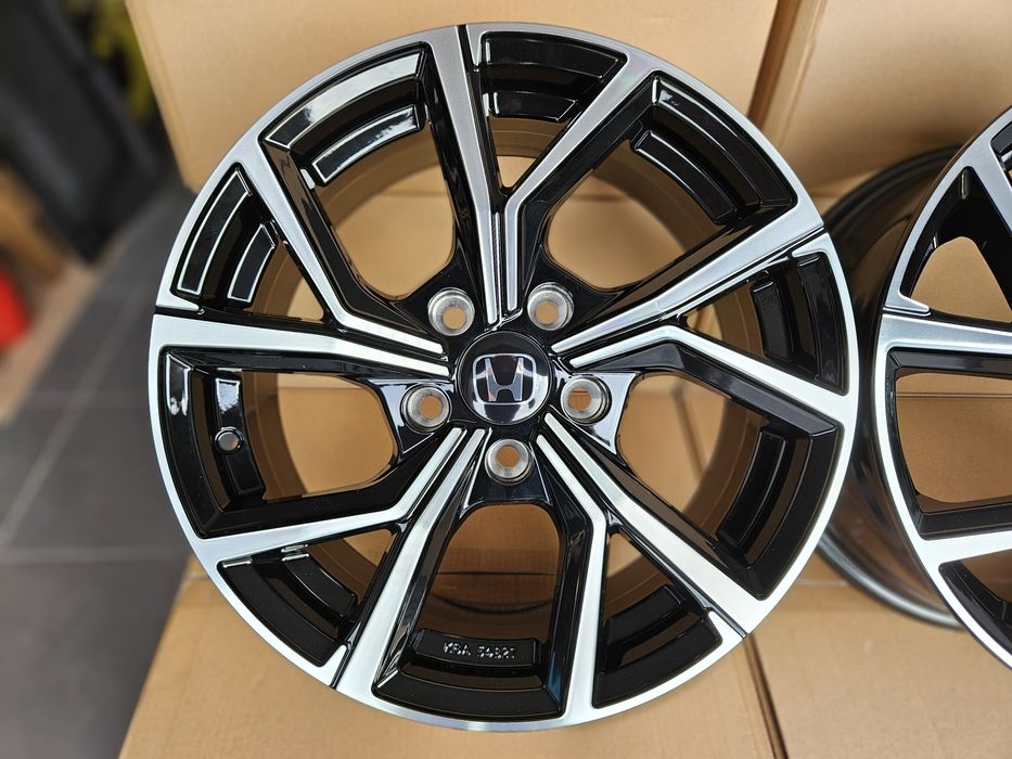 Honda 17 " Nowe Felgi 5x114,3 Civic CR-V Accord HR-V FR-V Czarne Alu