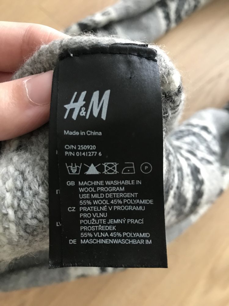 Szalik wełna H&M