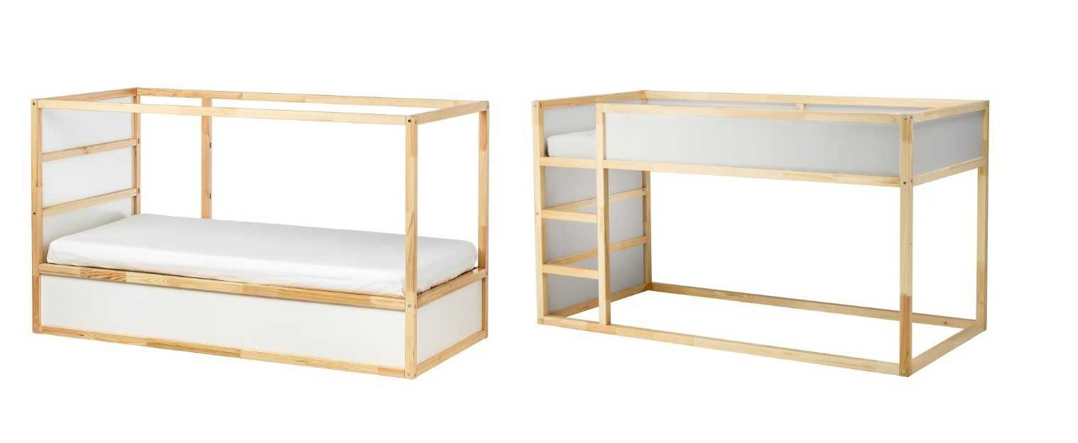 Cama / Beliche Kura e Colchão Ajfall