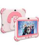 Ascrecem Tablet DziecięCy 7 Cali Android Tablet dla Dzieci Quad Core 3