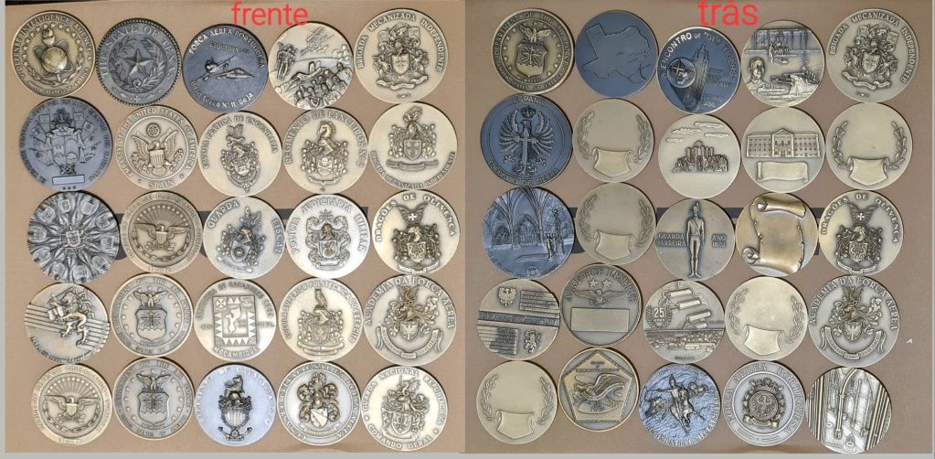 Medalhões de colecção,mais ou menos 200(medalhistica)