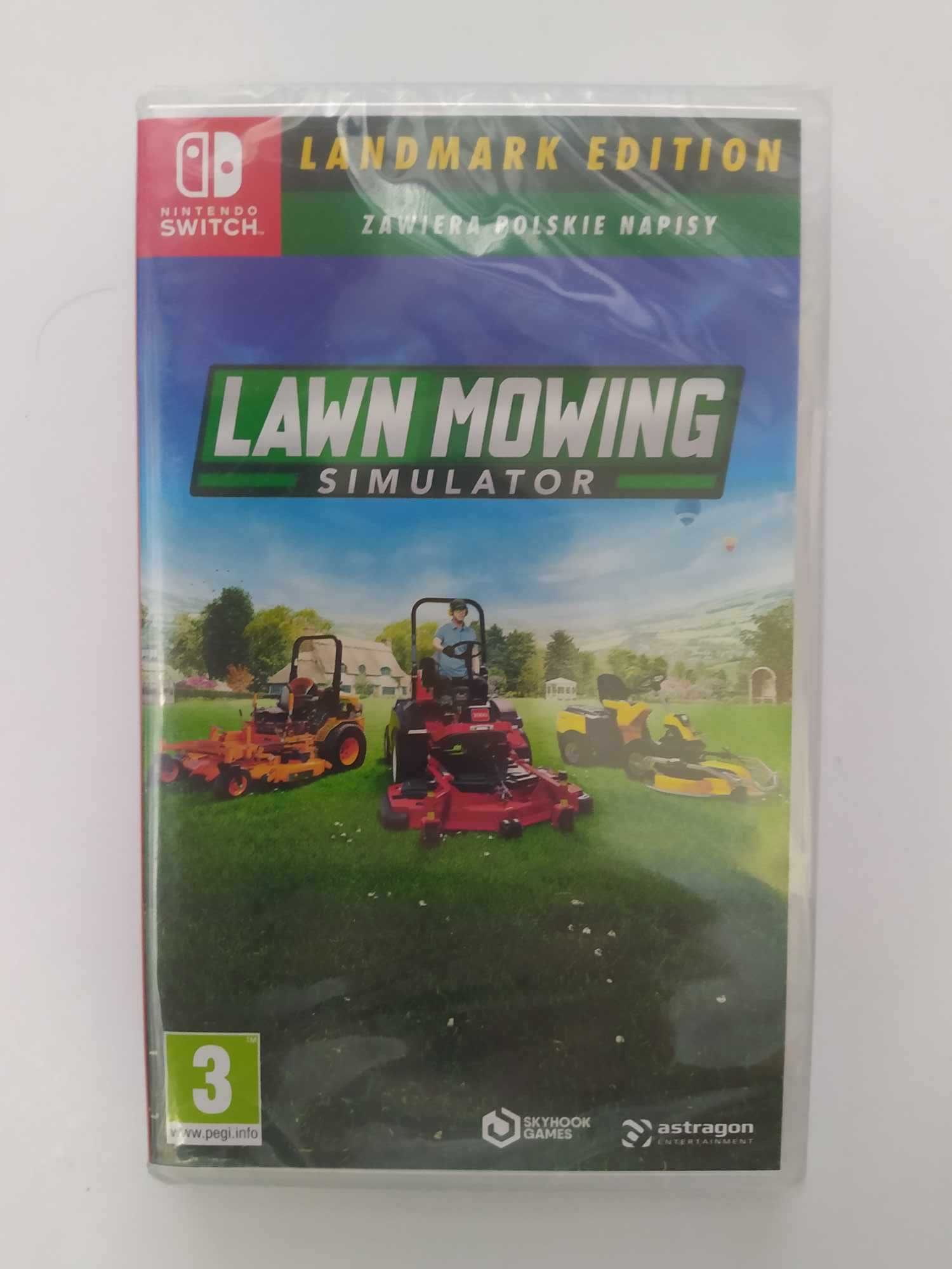 NOWA Lawn Mowing Simulator Switch Polskie napisy w grze