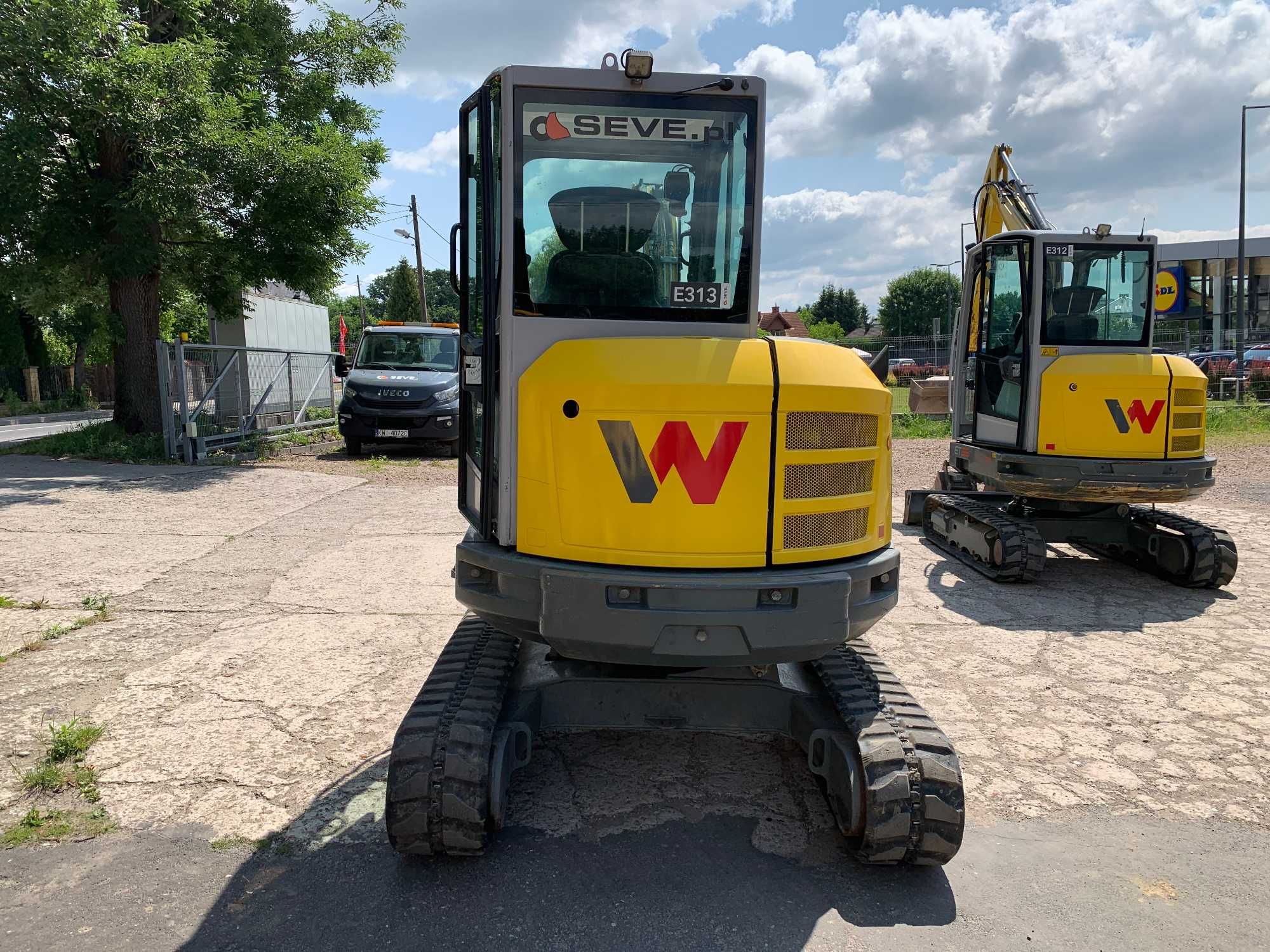 Wacker Neuson EZ 36 VDS minikoparka 4 tony 3 łyżki system poziomowania