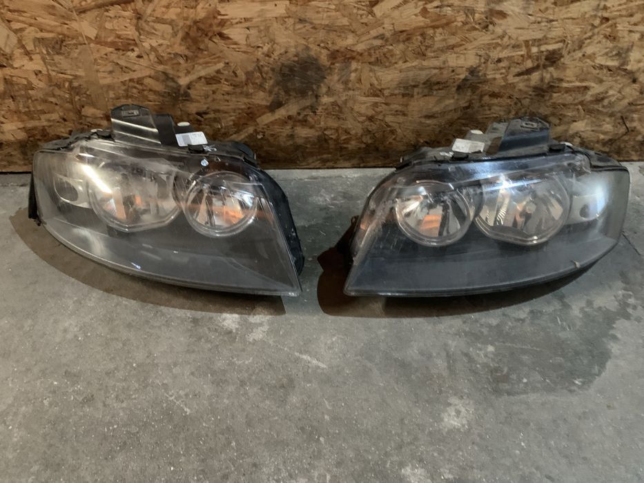 Farois oticas da frente Audi A3 8P