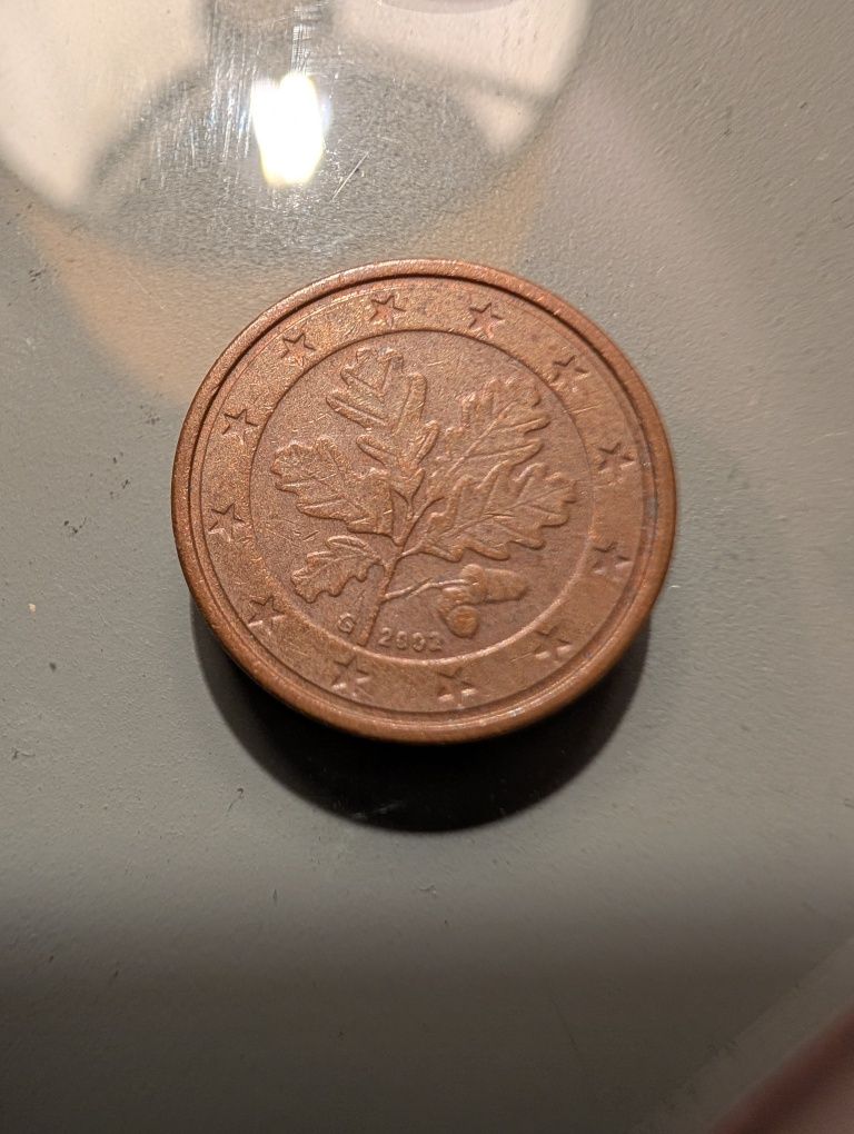 Moedas 1 centímeto Alemanha
