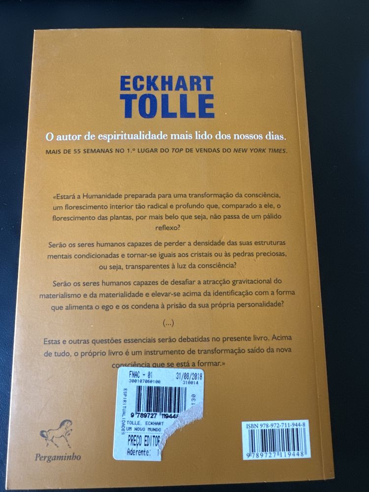 Livro “ Um Novo Mundo “