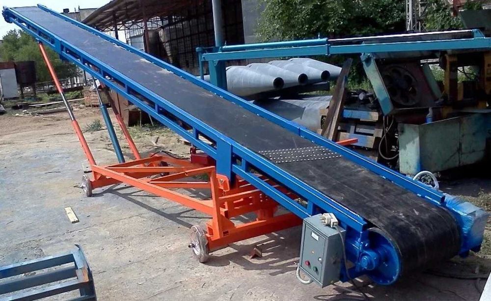 Ленточный конвейер, стрічковий конвеєр, транспортер